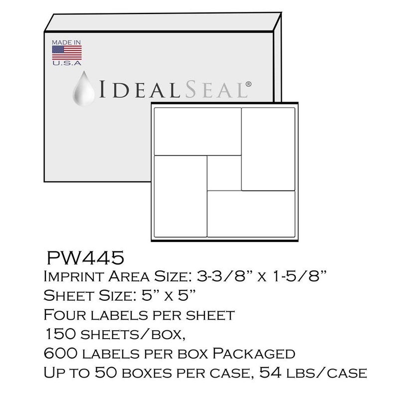 IDEALSEAL Pinwheel Postage Meter Tapes~Made in USA~ (Approved) Works in PB, Hasler, Neopost and Francotyp Postalia. 600 Tapes - Image 2